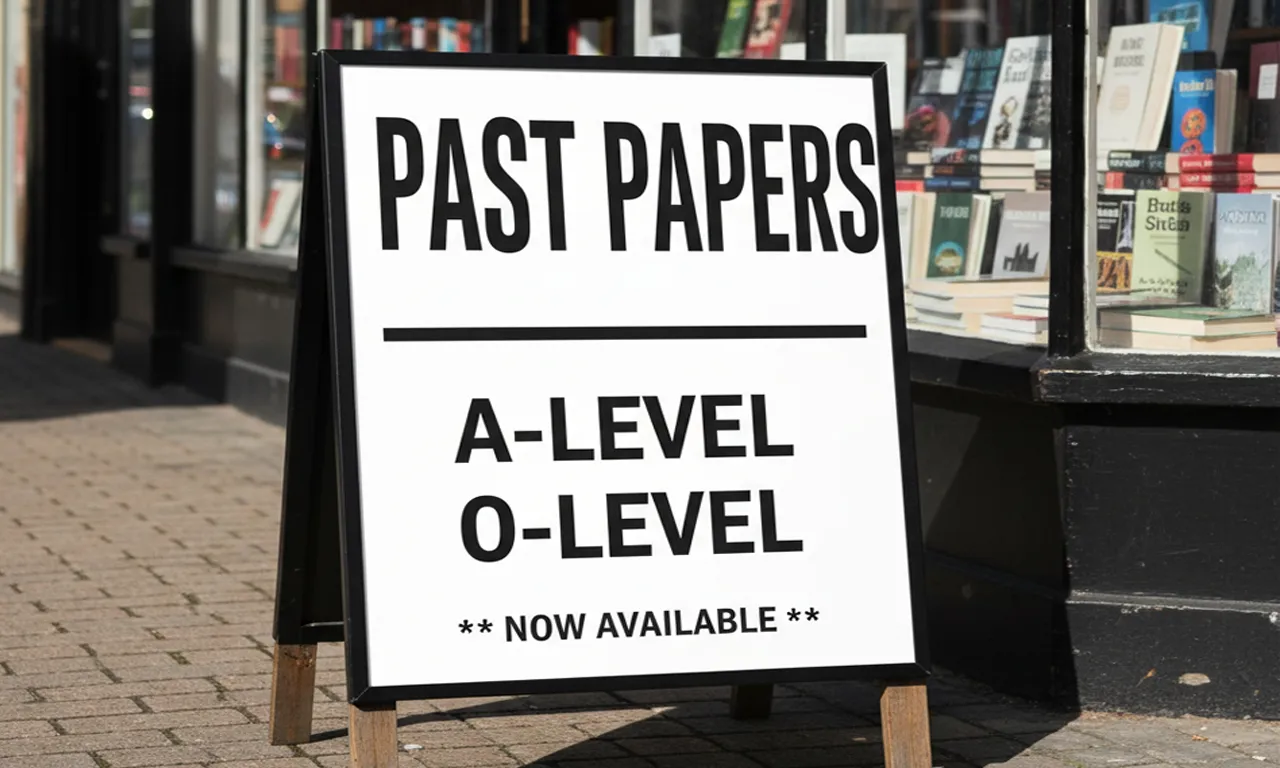 Cambridge A-Level and O-Level exam past papers printed and bound for students
