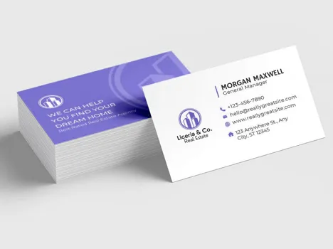 Matte and glossy finish cards