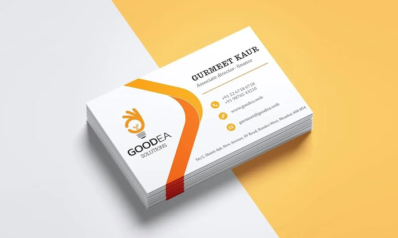 Premium quality business cards printed on thick stock with professional finish
