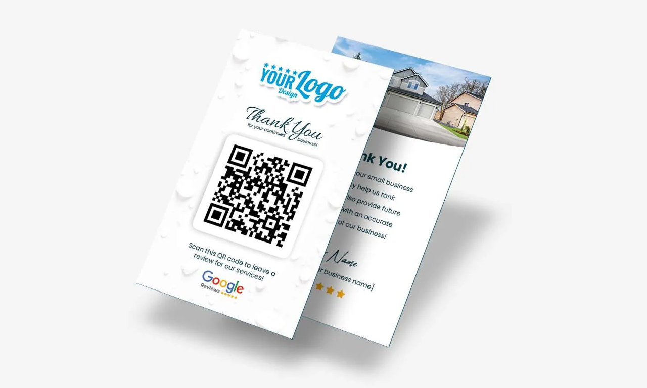 QR code card - Professional Printing Services in Maldives